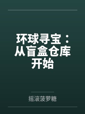 陈睿安妮环球寻宝：从盲盒仓库开始